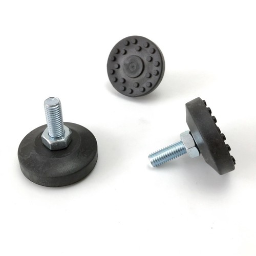 Black for m10 - adjustable, foot