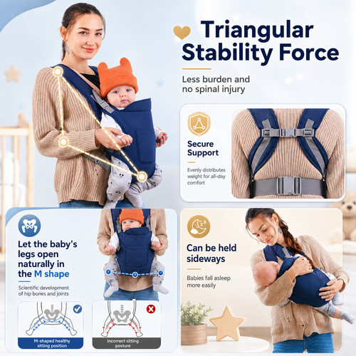 Ergonomic baby carrier - baby,