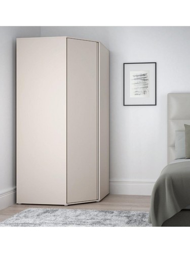 Lisson corner wardrobe oatmeal - corner,