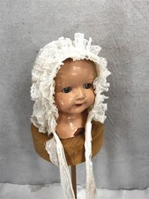 antique baby doll bonnet