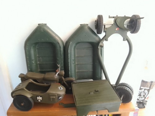 Vintage action man vehicles - vintage,
