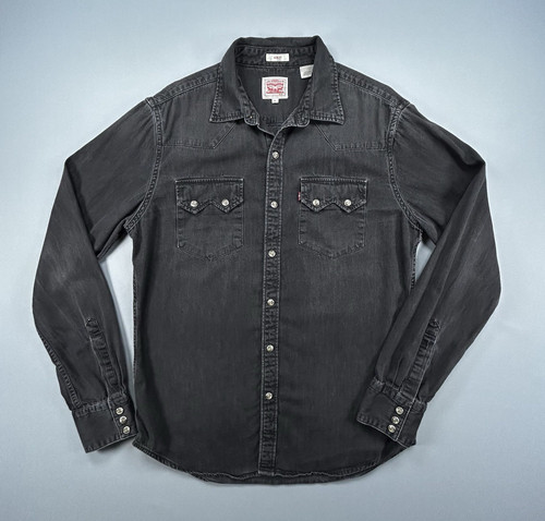 Levi western denim shirt - western,