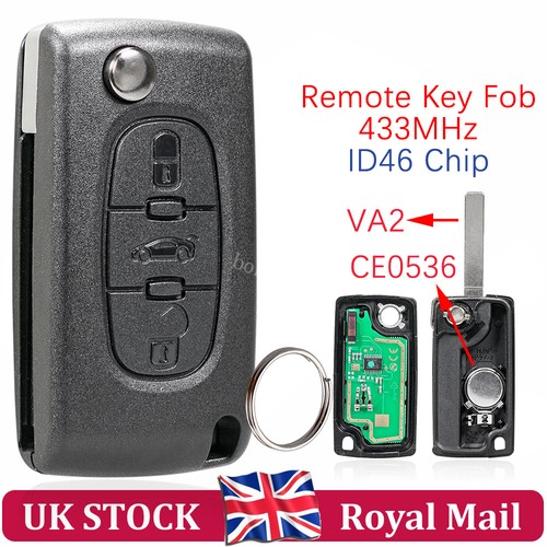 Remote key fob - key, 3button