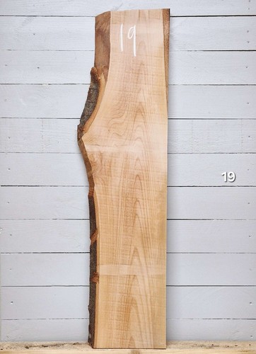 Steamed beech live edge kiln - live,