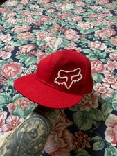 Fox Racing Hat Cap White Fox