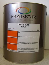 Manor Coatings TOP Quality Commercial Vehicle Chassis Black Paint 2.5L