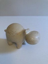 Soapstone Hippo Ornament