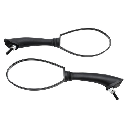 Black mirrors rearview mirror - black,