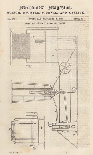 Russian gem cutting - russian, machine