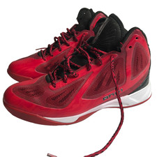 And1 Basketball Red Mid Top Sneaker Shoes Size US 11.5