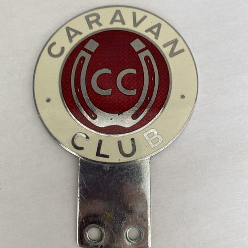 Caravan club classic car - club, badge