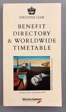 BRITISH AIRWAYS EXECUTIVE CLUB