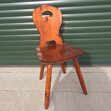 Vintage Solid Pine Tyrolean
