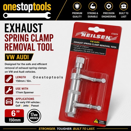Exhaust spring clamp removal - clamp,