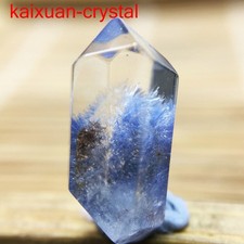 3Ct Very Rare NATURAL Beautiful Blue Dumortierite Quartz Crystal Pendant