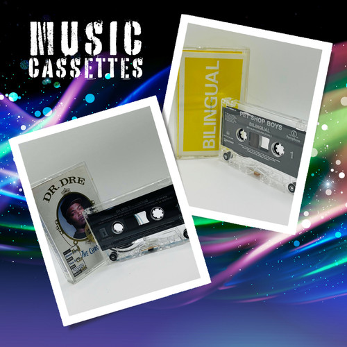Retro audio cassettes - audio,