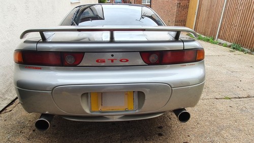 Mitsubishi gto rear badge - rear,