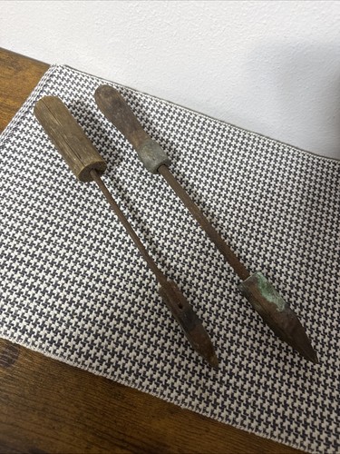Antique soldering irons set - antique,