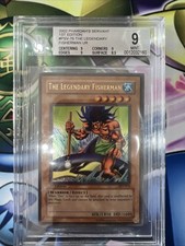 Yugioh The Legendary Fisherman Ultra Rare -1st Edition PSV-076 BGS 9 Mint