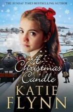 Christmas candle katie - by,