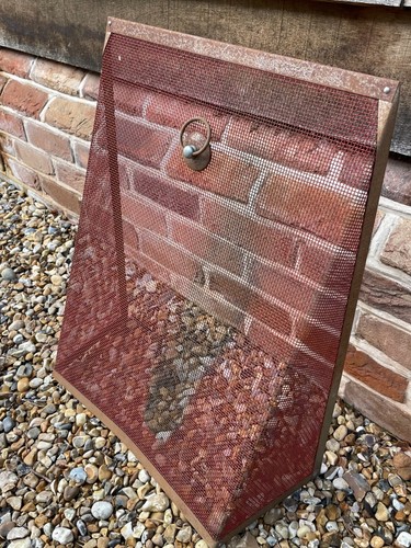 Vintage brass tone rust - brass, effect