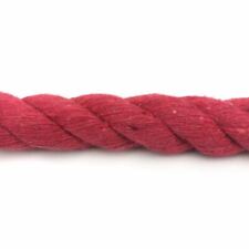 20mm Natural Red Cotton Rope
