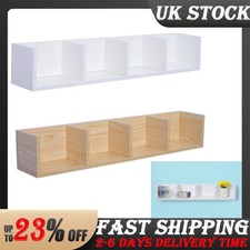 4 Grids Wall Mount Storage