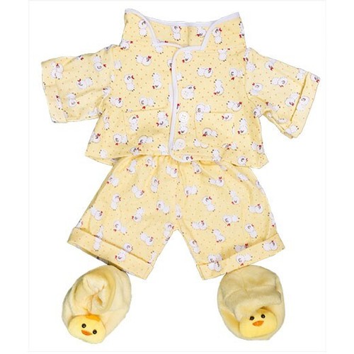 Yellow chicken pj s - yellow, pj's