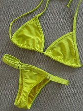 Neon Green Bikini M