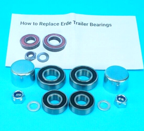 Axle wheel bearing - axle, for