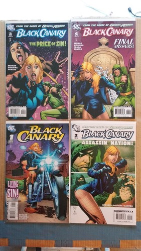 Black canary 4 - canary, nm