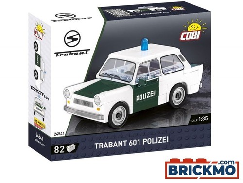 Cobi 24541 trabant 601 police - cobi,