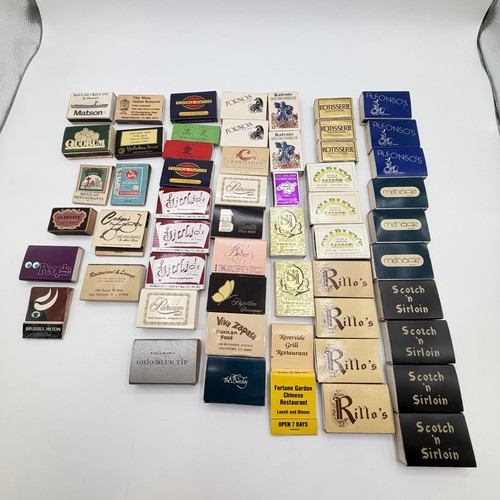 Vintage matchbox lot - vintage,