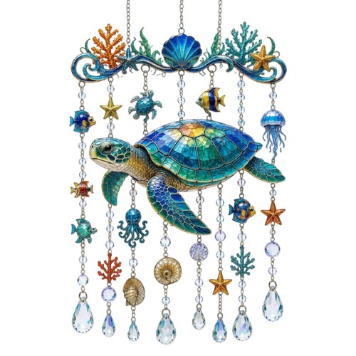 Marine animals wind chimes - marine, for