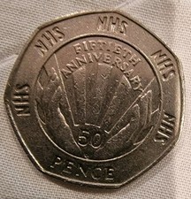 VERY RARE NHS 50th anniversary
