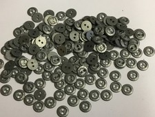 50 Small Pewter / Silver Metal