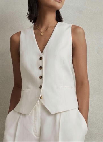 Zara women linen vest - zara,