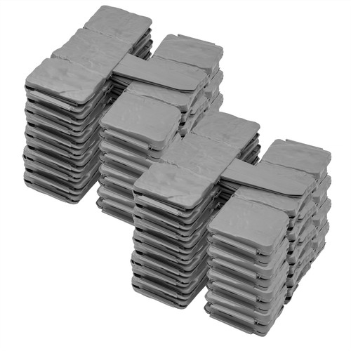 80pc grey stone - grey, slab