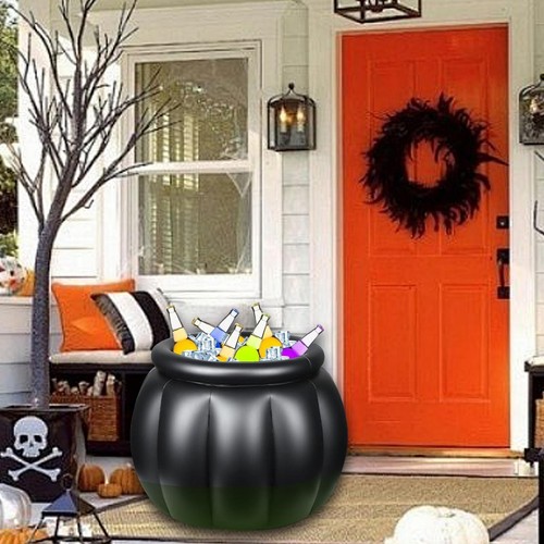Inflatable halloween cauldron - inflatable,