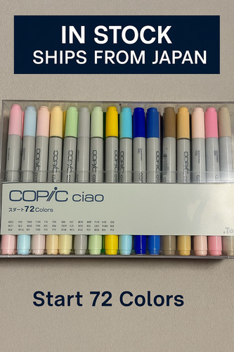 Colors copic ciao marker - 72,