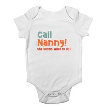 Call Nanny Baby Grow Vest