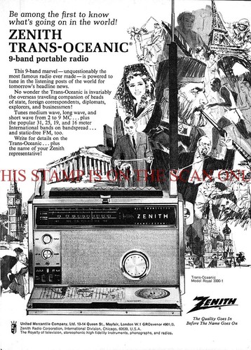 Zenith band trans oceanic - 9-band, trans-oceanic