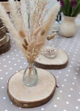Natural Wood Tree Log Slices - Rustic Wedding Table Centrepieces Cake Stand