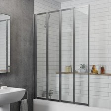 Four Panel Folding Bath Shower