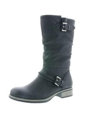 Rieker boots womens black wide - boots,