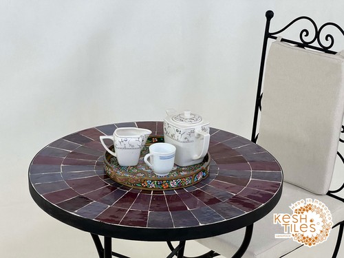 24inch artistic mosaic table - 24inch,