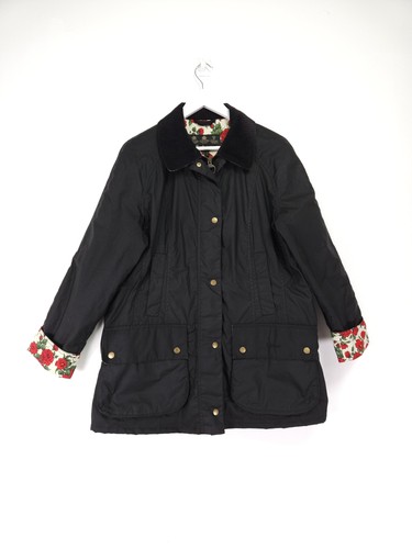 Barbour abrosa wax jacket - barbour,