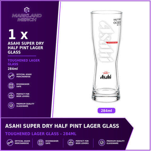 Official asahi super dry half - official,