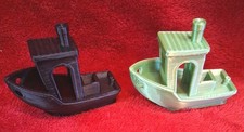 2 x Benchy Tugboats 3D Printed