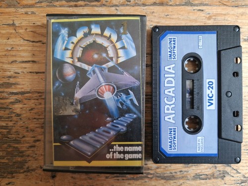 Vic20 arcadia cassette game - vic20,